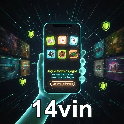 Tela de smartphone com jogos de cassino acessíveis pelo celular