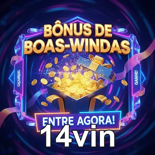 Imagem de bônus de boas-vindas em cassino online da 14vin